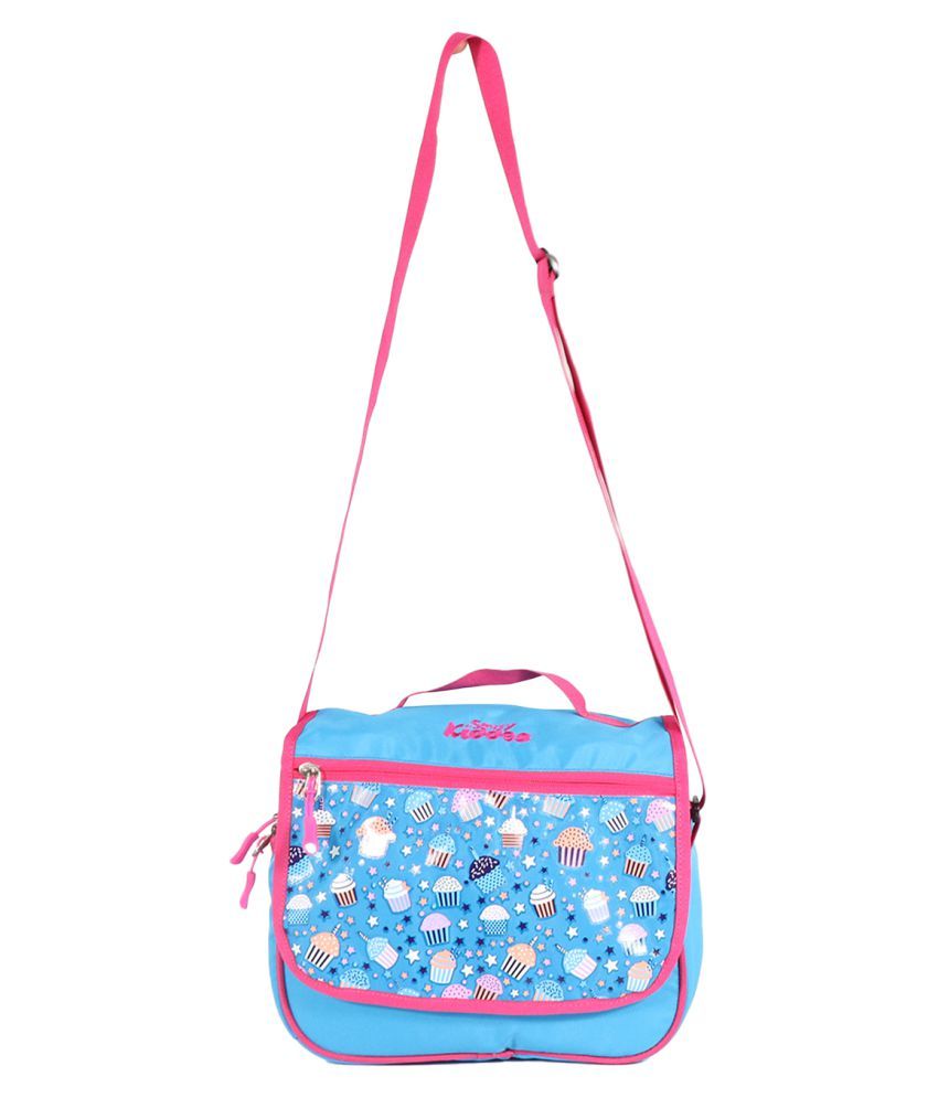     			Smily Kiddos 10 Ltrs Blue Sling Bag for Unisex