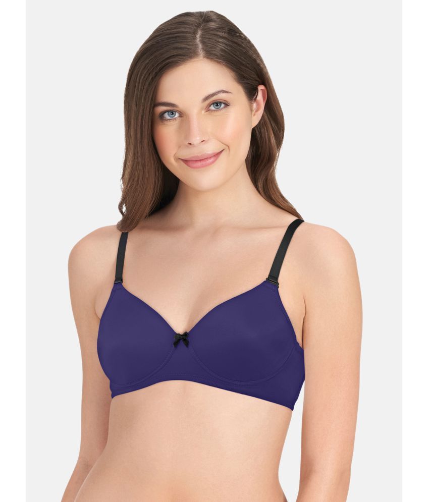     			Amante Polyamide T-Shirt Bra - Blue Single