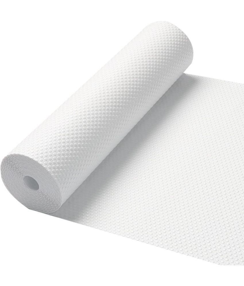     			KayJen(45cmX5meter) Kitchen Mat Roll for Fridge, Shelves, Kitchen, Drawer, Shelf Mat (Frosty White)