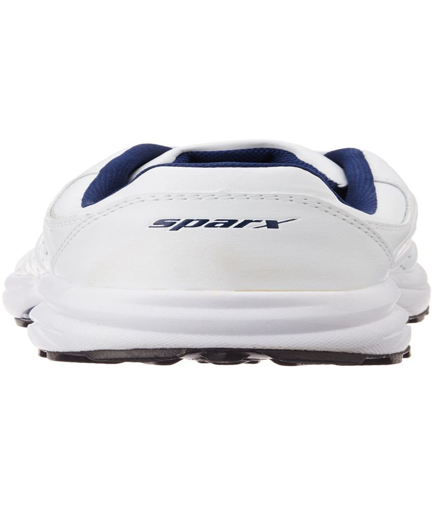 sparx white running shoes