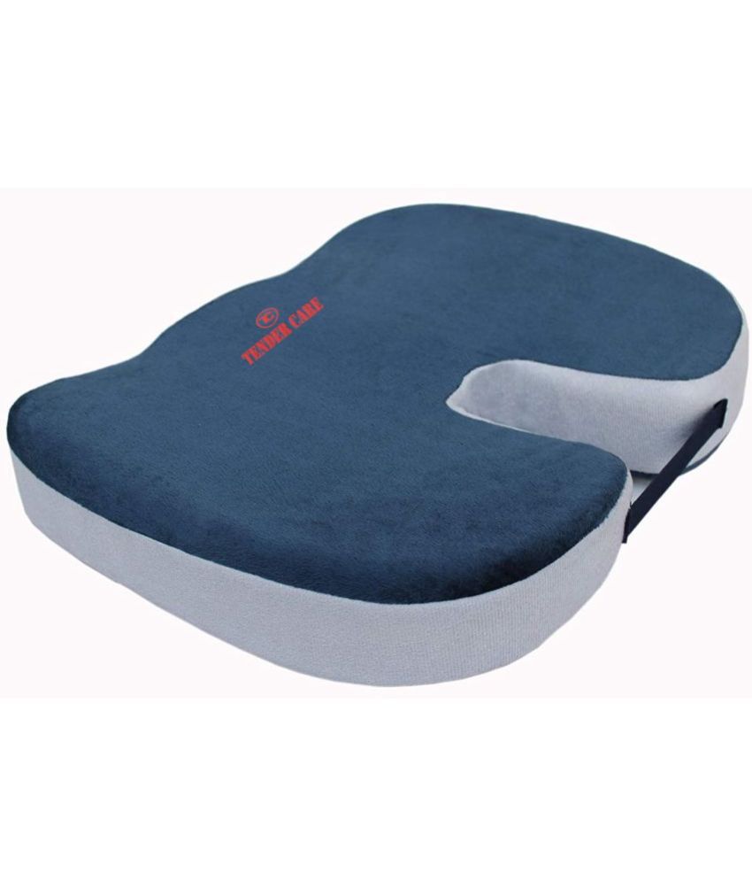 Tender care COCCYX CUSHION BLUE FOR TAILBONE SCIATICA & LOWER BACK PAIN SUPPORT