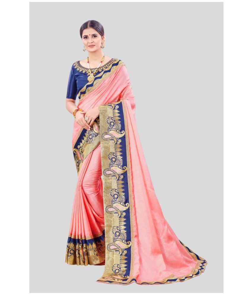 offline selection - Multicolor Pure Silk Saree With Blouse Piece ( Pack of 1 )