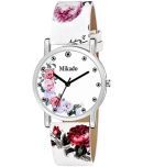 Mikado Leather Round Womens Watch