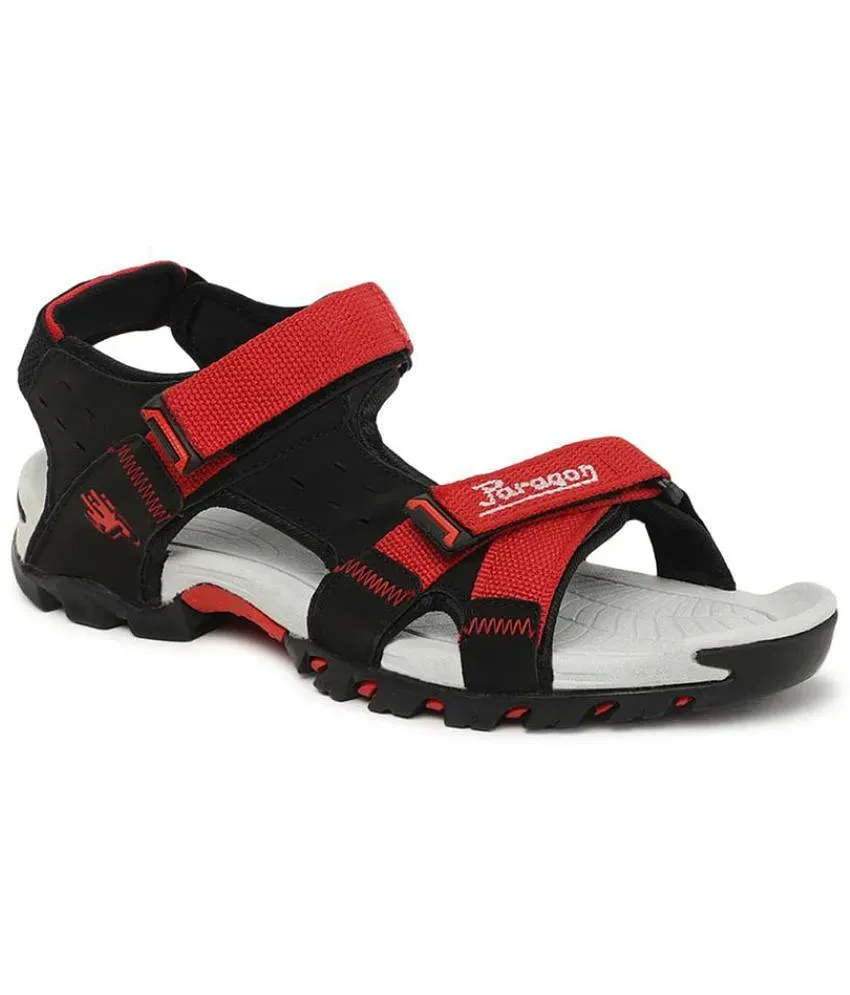 Flip Flops EL JEFE Black/Red - Pitbullstore.eu