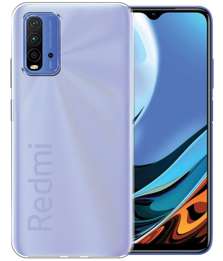     			Fashionury Transparent Plain Cases For Xiaomi Redmi 9 Power -