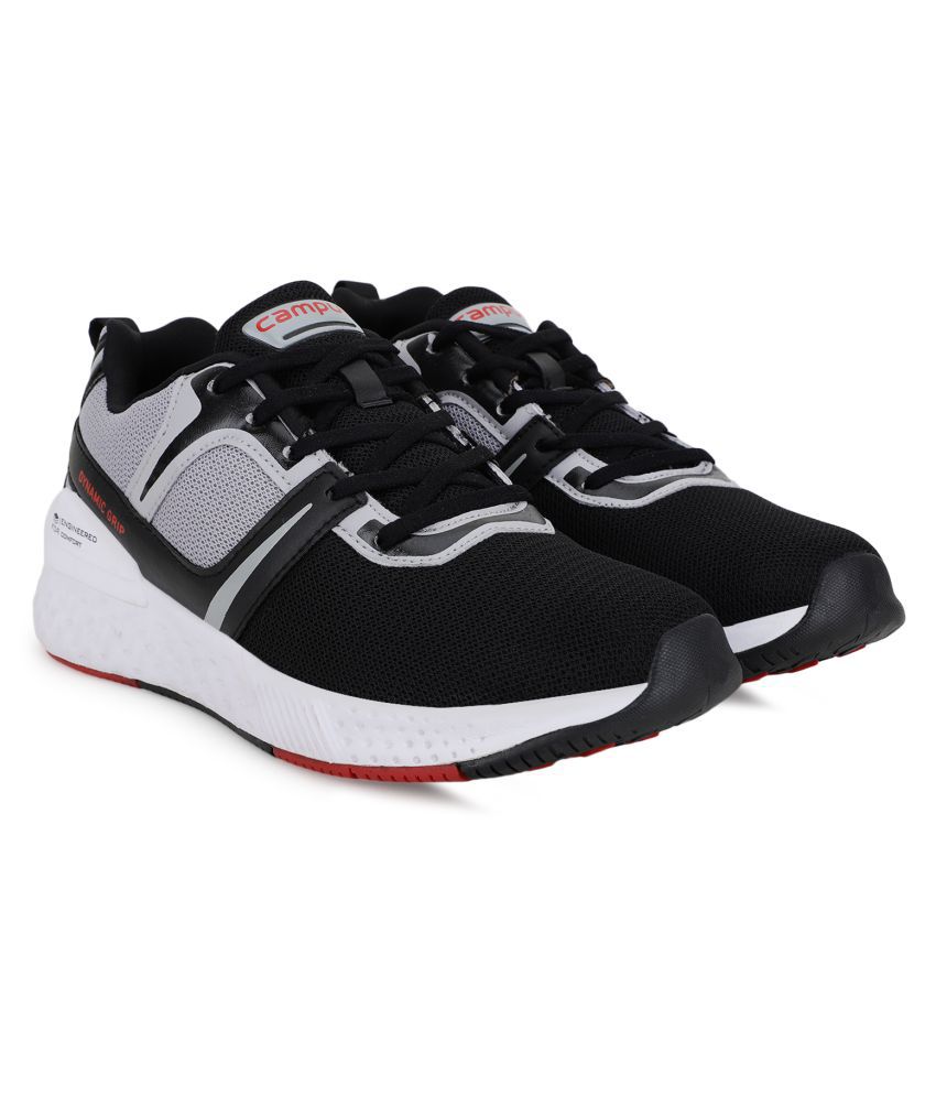     			Campus BROMAX Black Men's Sports Running Shoes