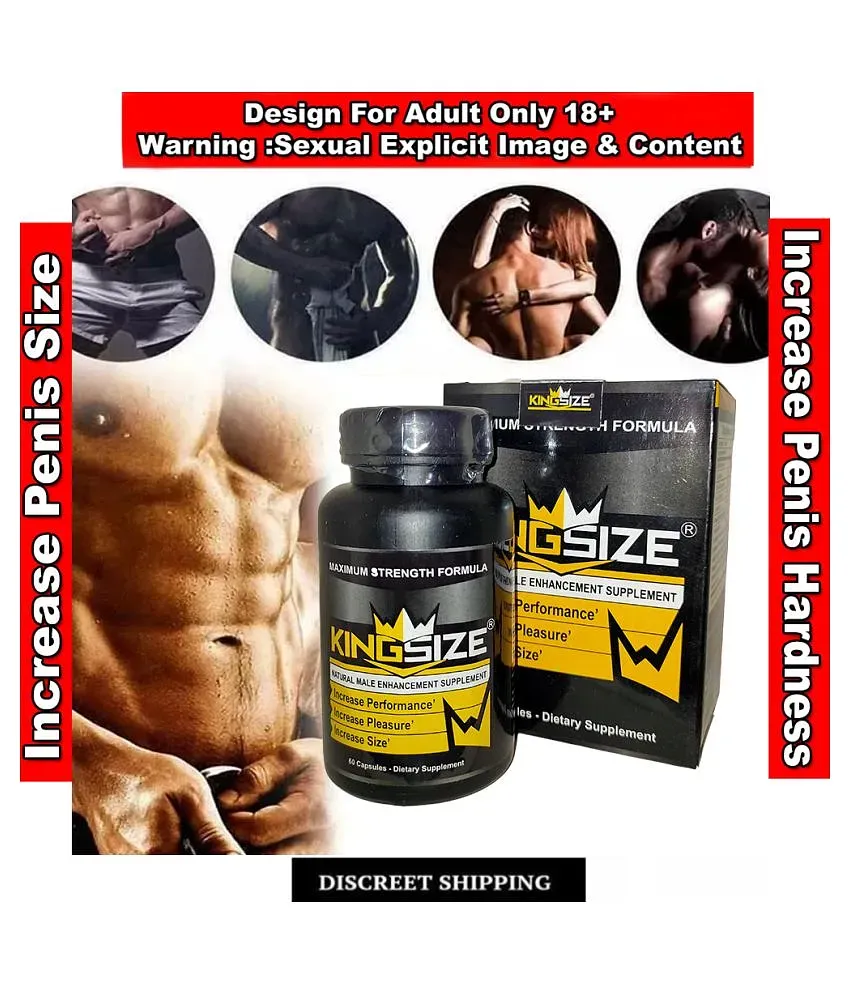 King Size Penis Enlargement Male Supplement 30 capsules Buy King