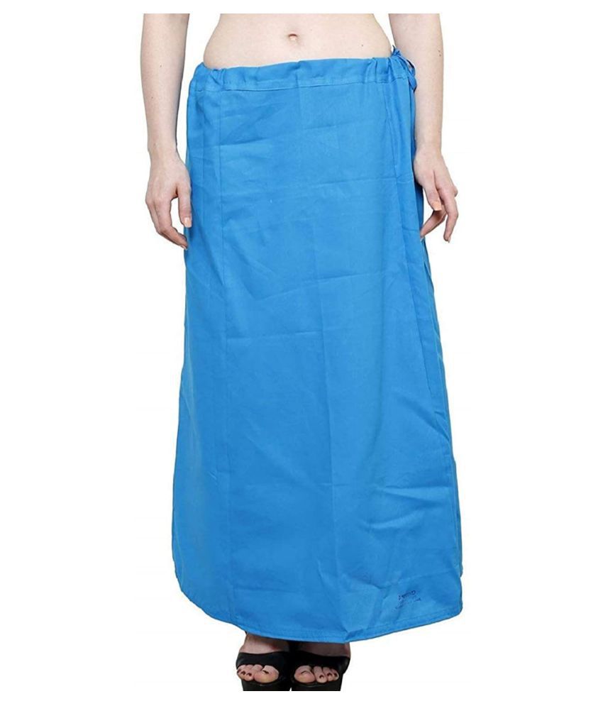     			Perfect cloth store Blue Cotton Petticoat - Single