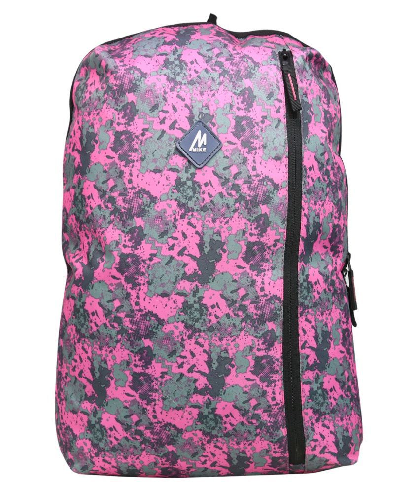     			MIKE 29 Ltrs Pink School Bag for Boys & Girls
