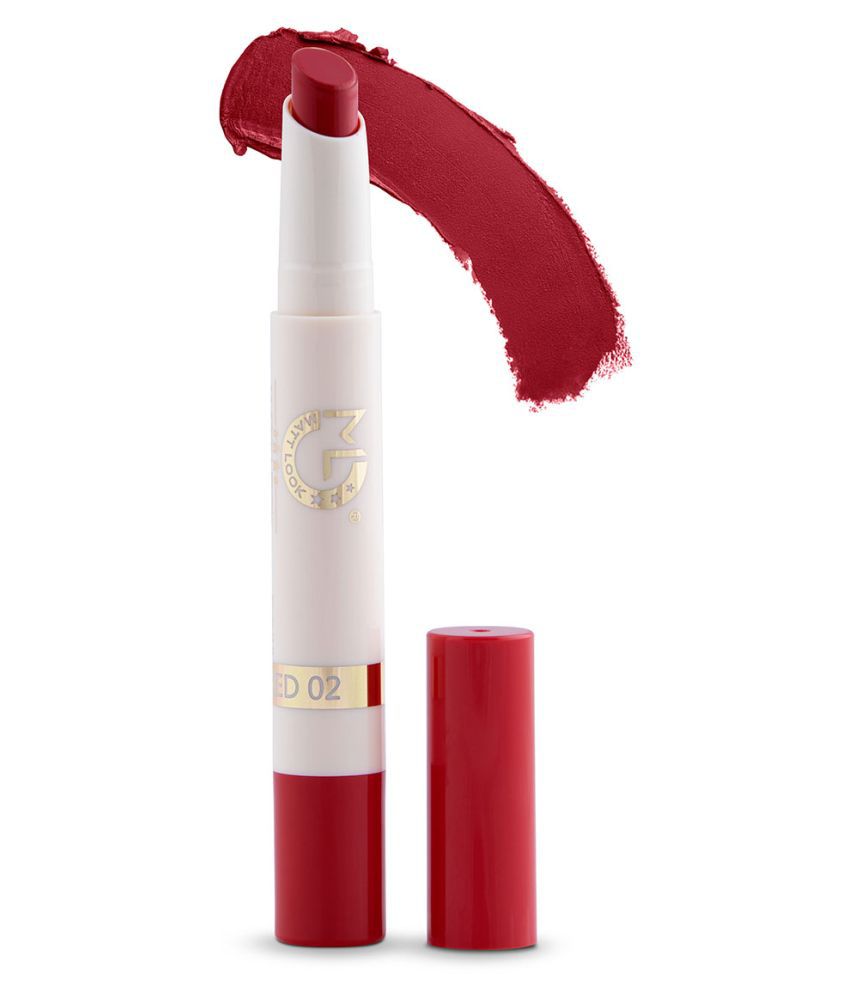     			Mattlook Velvet Smooth Non-Transfer, Long Lasting & Water Proof Lipstick, Blood Red (2gm)