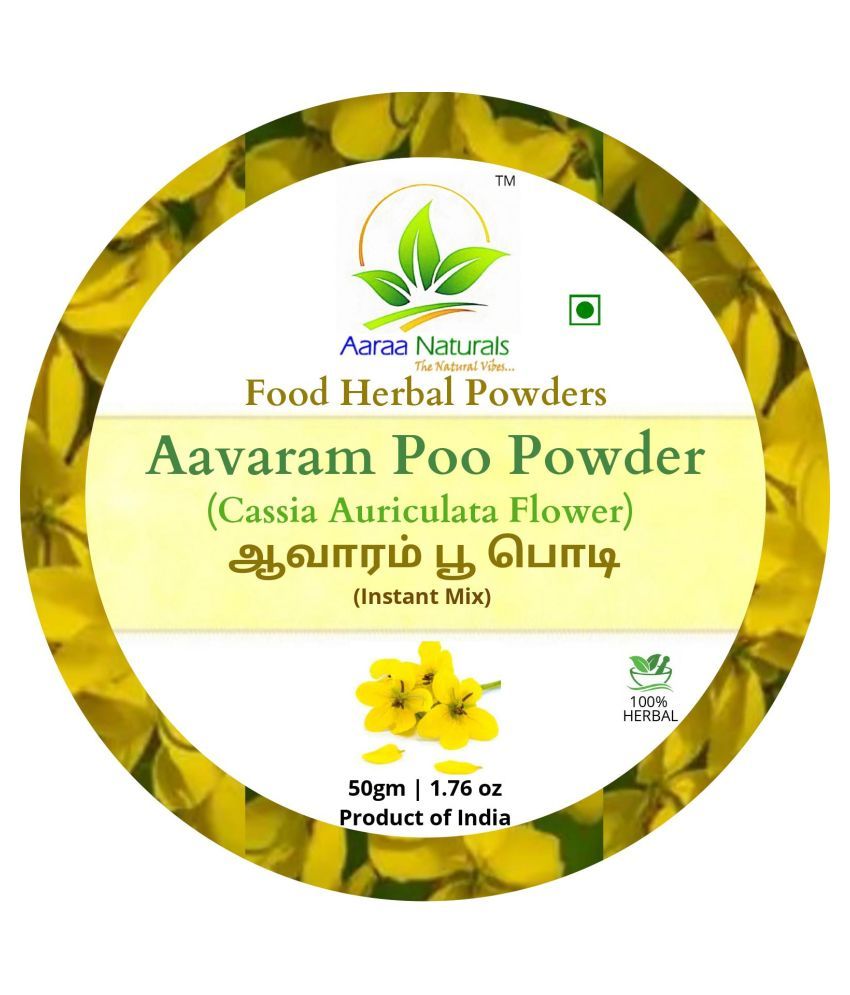     			Aaraa Aavaram Poo Powder Instant Mix 50 gm Pack of 4