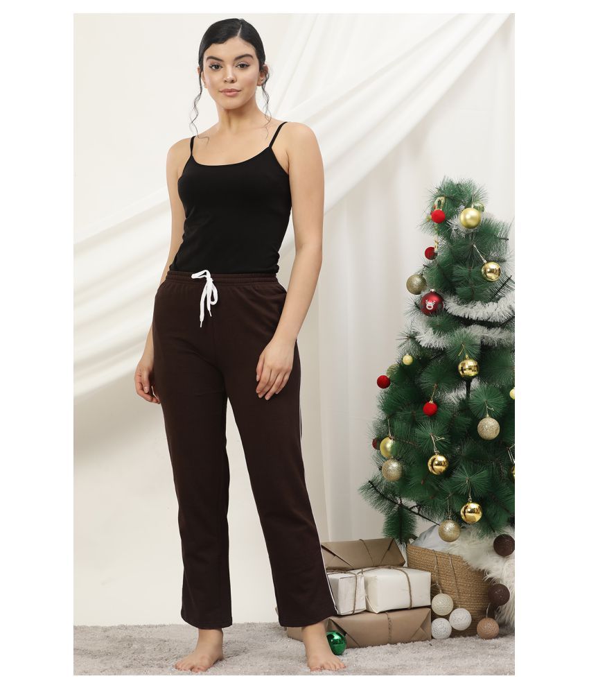     			Clovia Nylon Pajamas - Brown Single