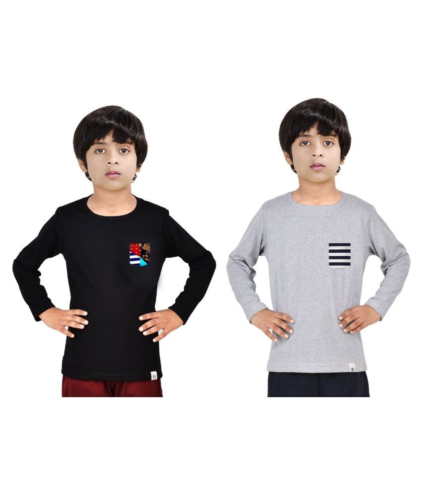 Printed Pocket T-shirt Combo 