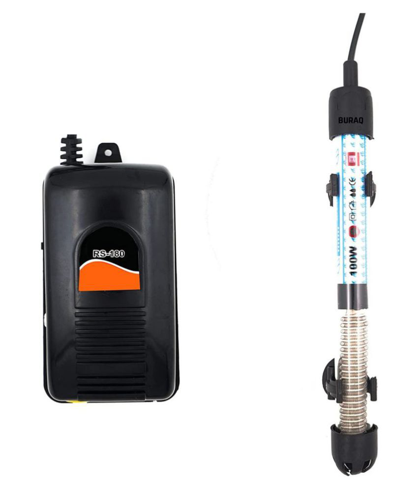 Fish Tank Air Pump Motor Combo kit (AIR Pump, Pump + Heater)