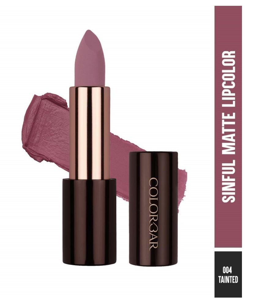 Colorbar Lipstick Tainted - 004 MAUVE Mauve 3.5 g