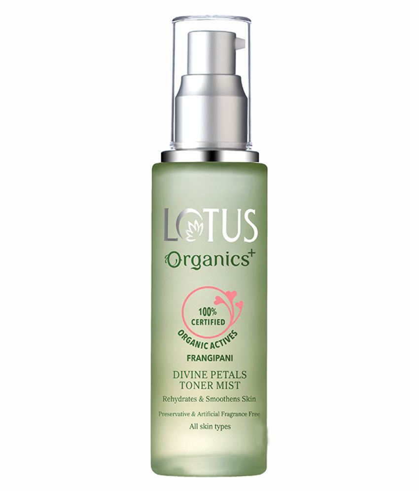    			Lotus Organics+ Divine Petals Toner Mist, Alcohol Free, 100% Organic, 50ml