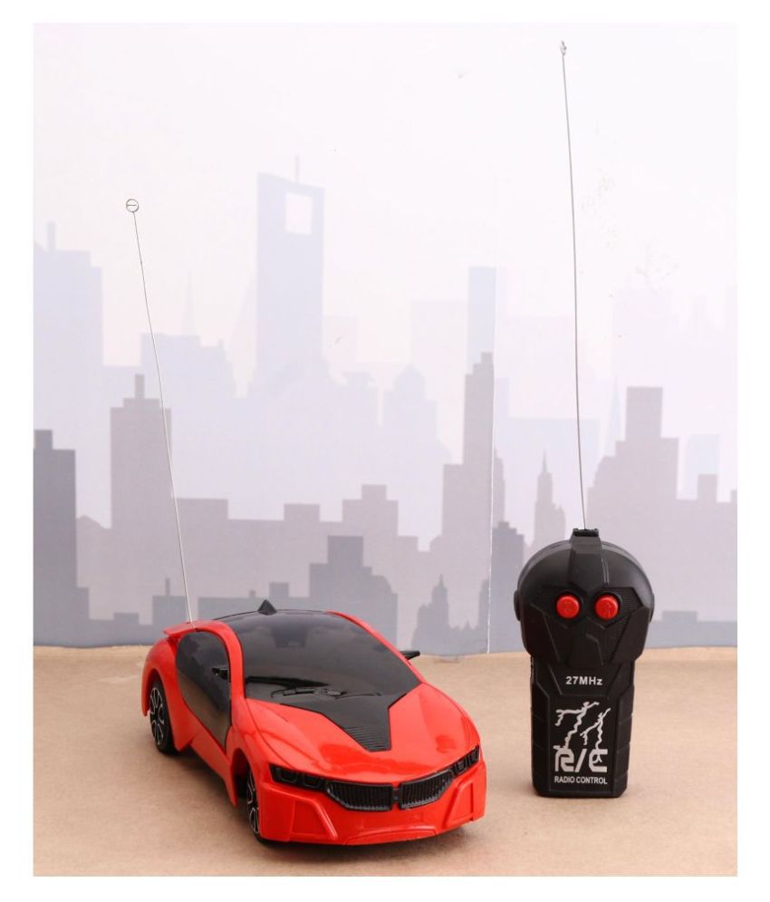 Redtick Remote Control Car 2.7 Mhz with Lights & music Multicolor