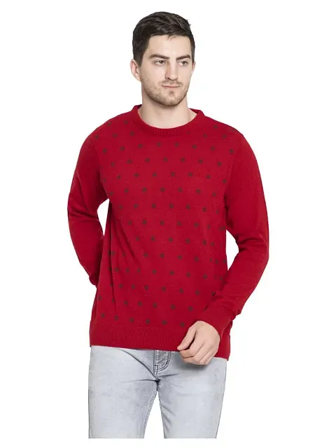 Red Round Neck Sweaters - Buy Red Round Neck Sweaters online in India