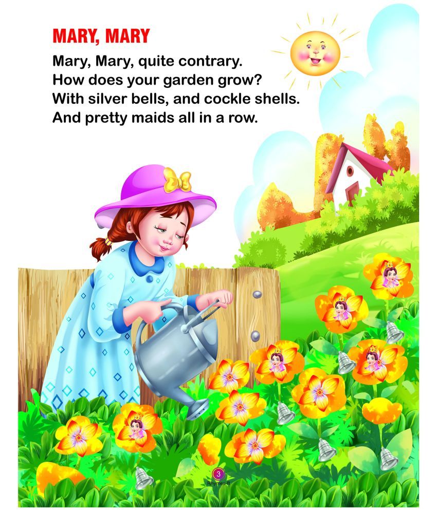 Quick Rhymes - 2 - Book To Learn English Rhymes & Poems For 2-5 Year 