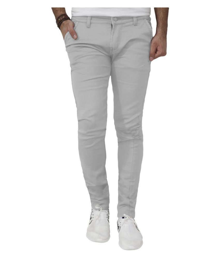     			Urban Legends Off White Regular Fit Jeans Single Pack