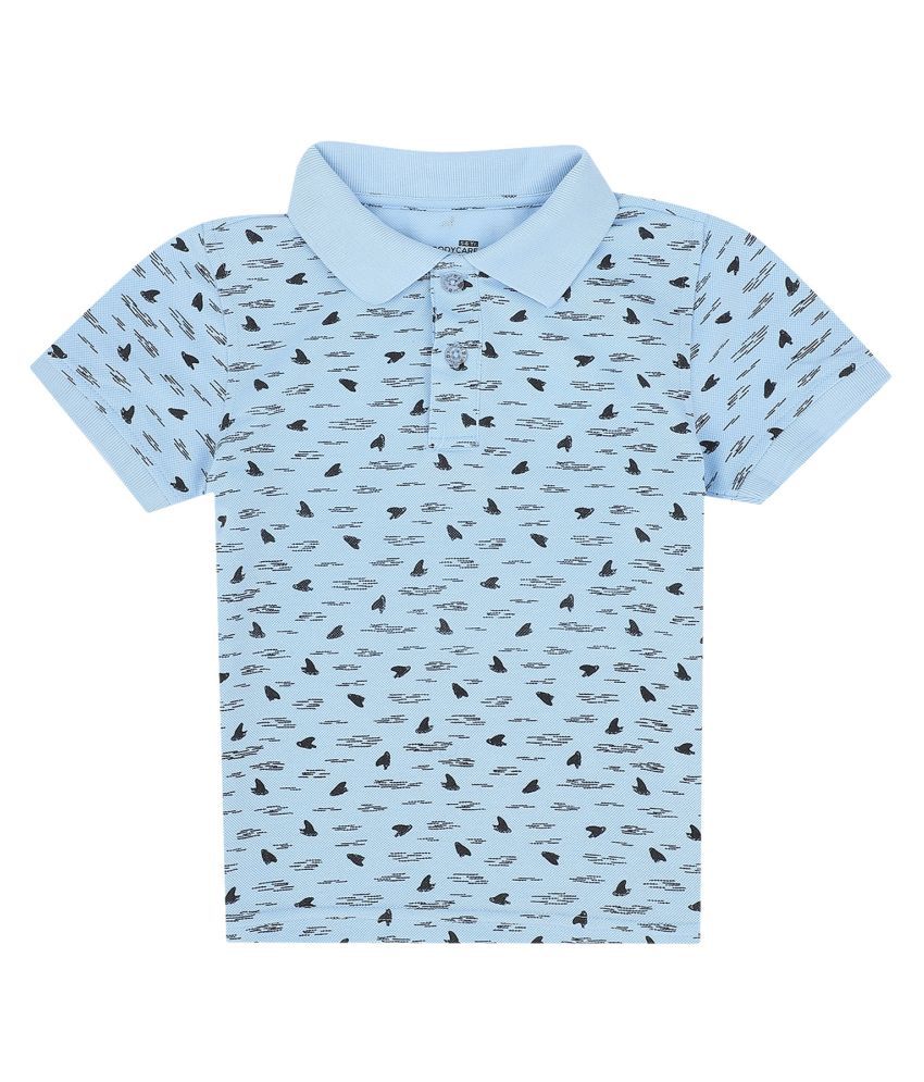     			Proteens - Sky Blue Cotton Boy's Polo T-Shirt ( Pack of 1 )