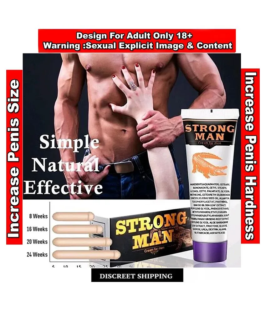 Strong Man Developpe Sex Penis Enlargement Cream Growth Thickening: Buy Strong  Man Developpe Sex Penis Enlargement Cream Growth Thickening at Best Prices  in India - Snapdeal