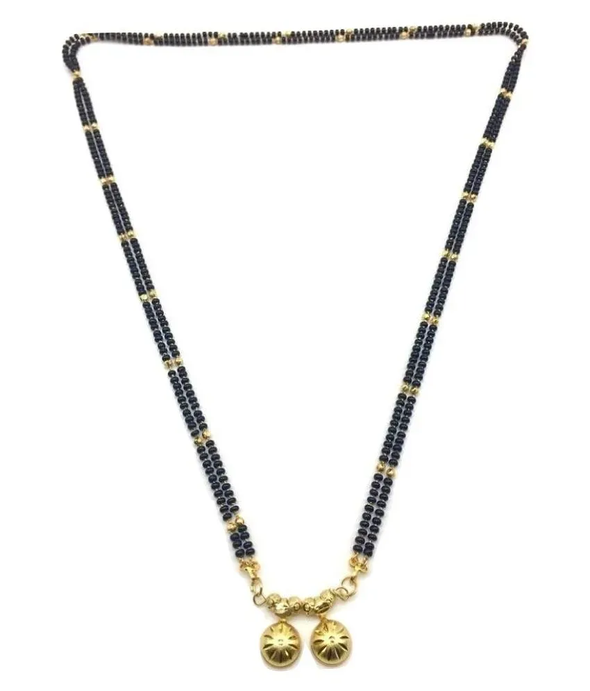 Long mani mangalsutra on sale design