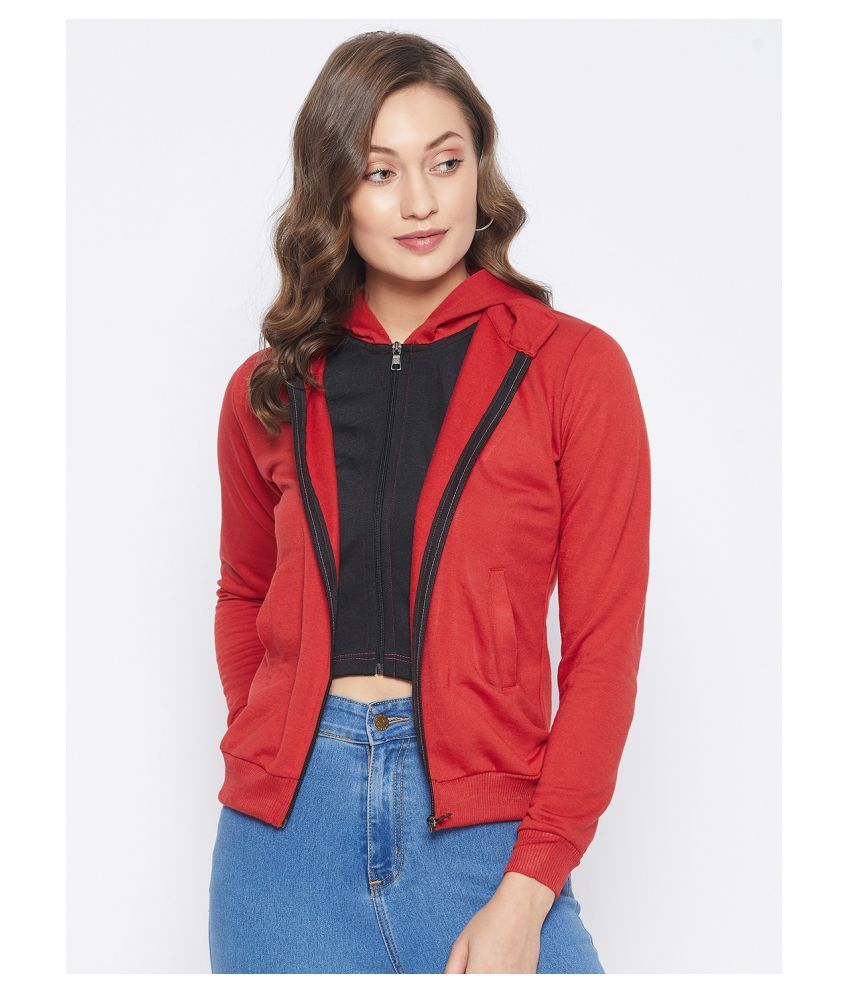     			Purys Fleece Red Jackets Single