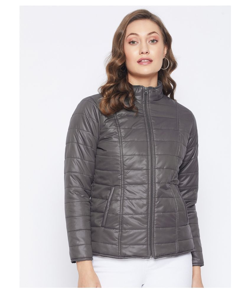     			Purys Polyester Grey Jackets Single