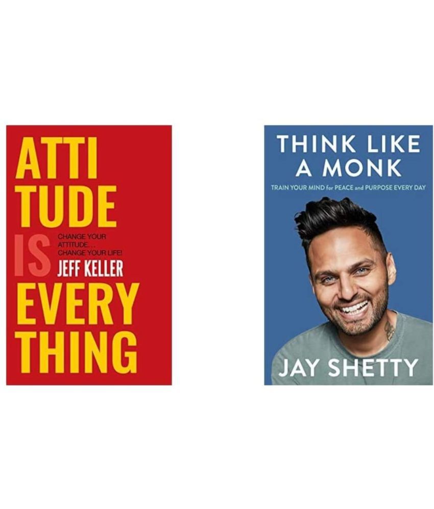     			Attitude Is Everything: Change Your Attitude ... Change Your Life! + Think Like A Monk (Set Of 2 Books)