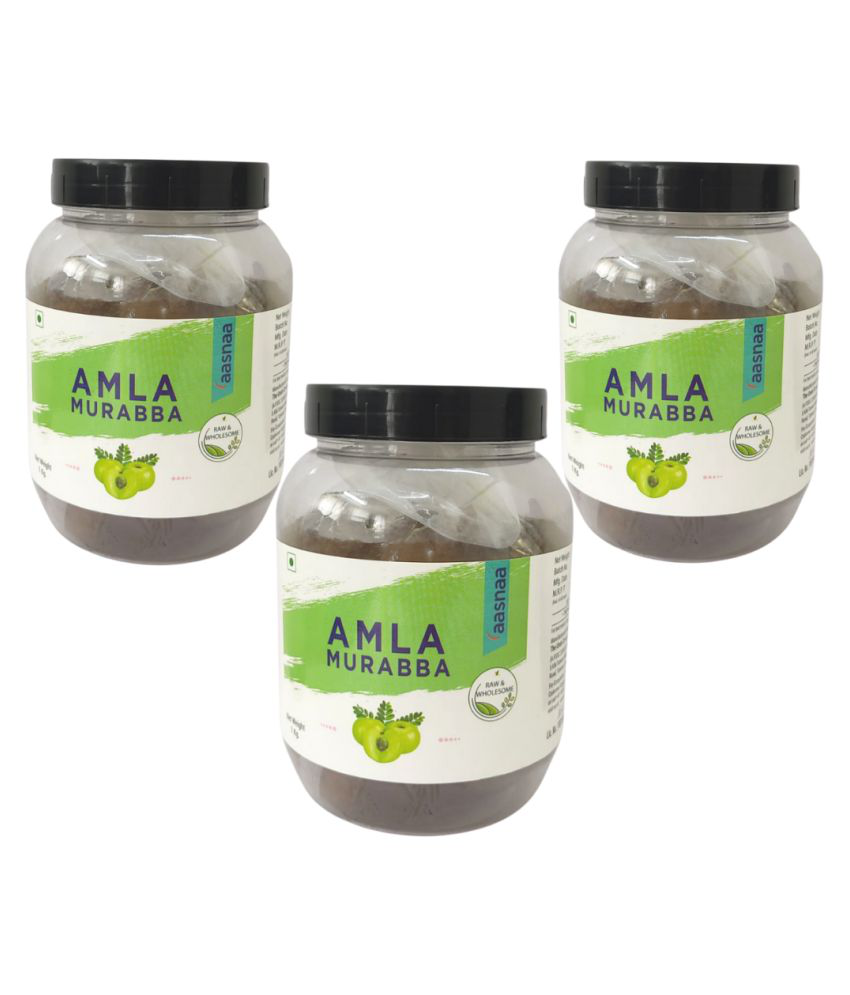 AASNAA Amla Murabba Marmalade 3 kg Pack of 3