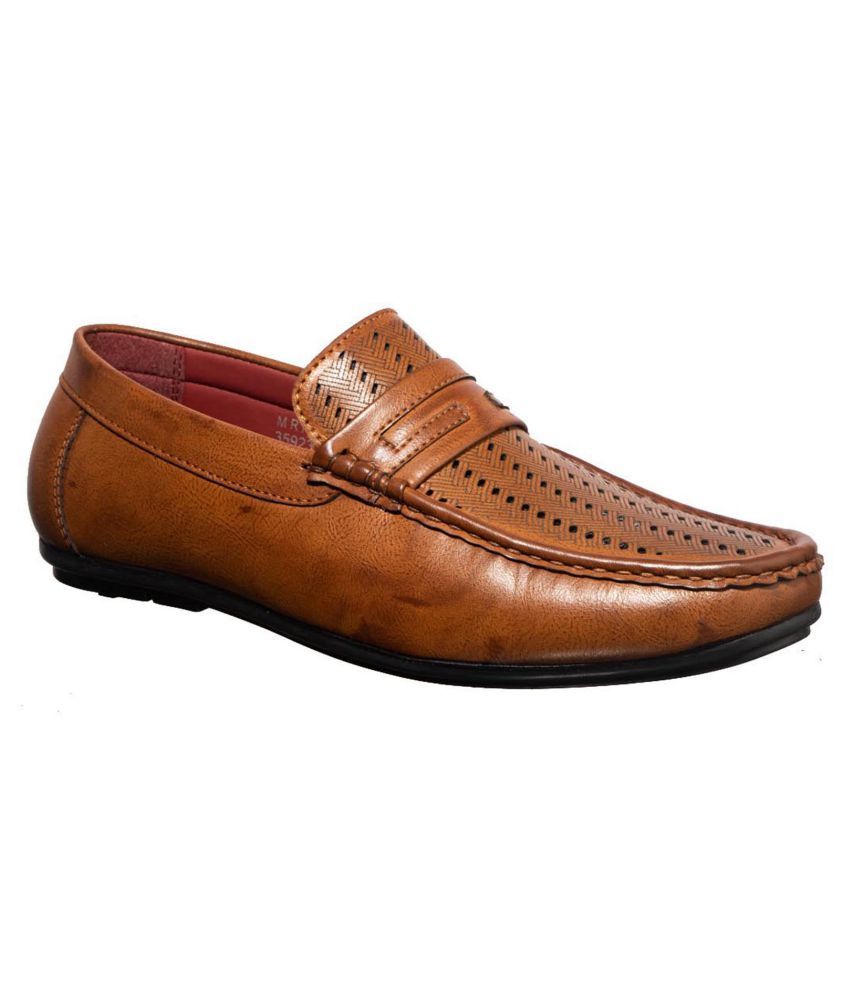     			KHADIM Tan Casual Shoes