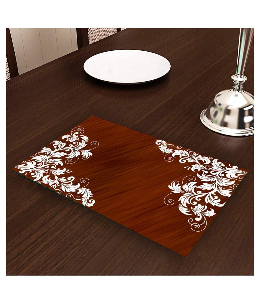     			Revexo Set of 6 PVC Table Mats