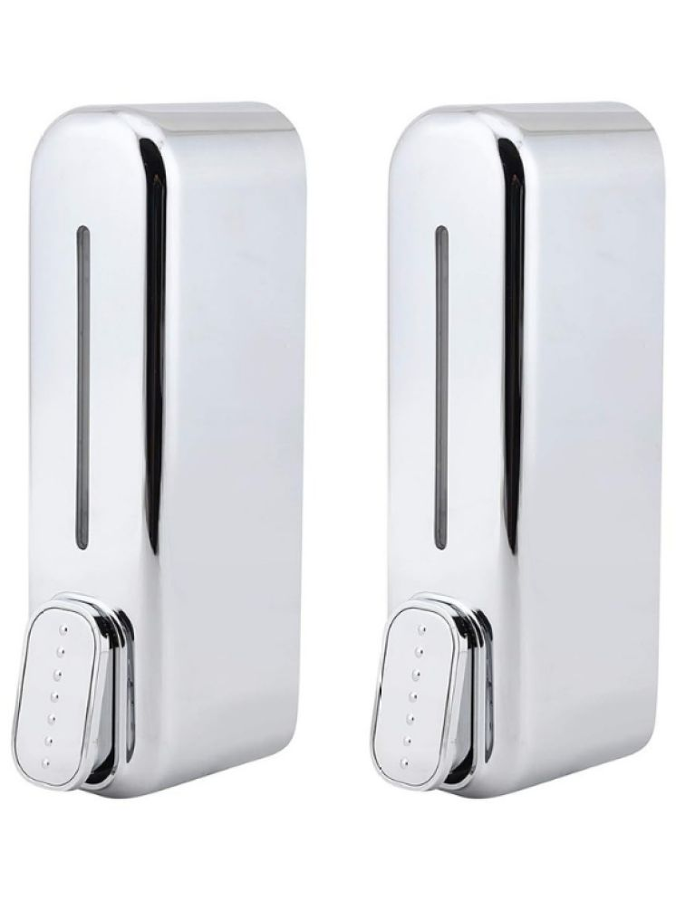     			BATHONIX - Soap Dispenser Silver Dolphin 2Set