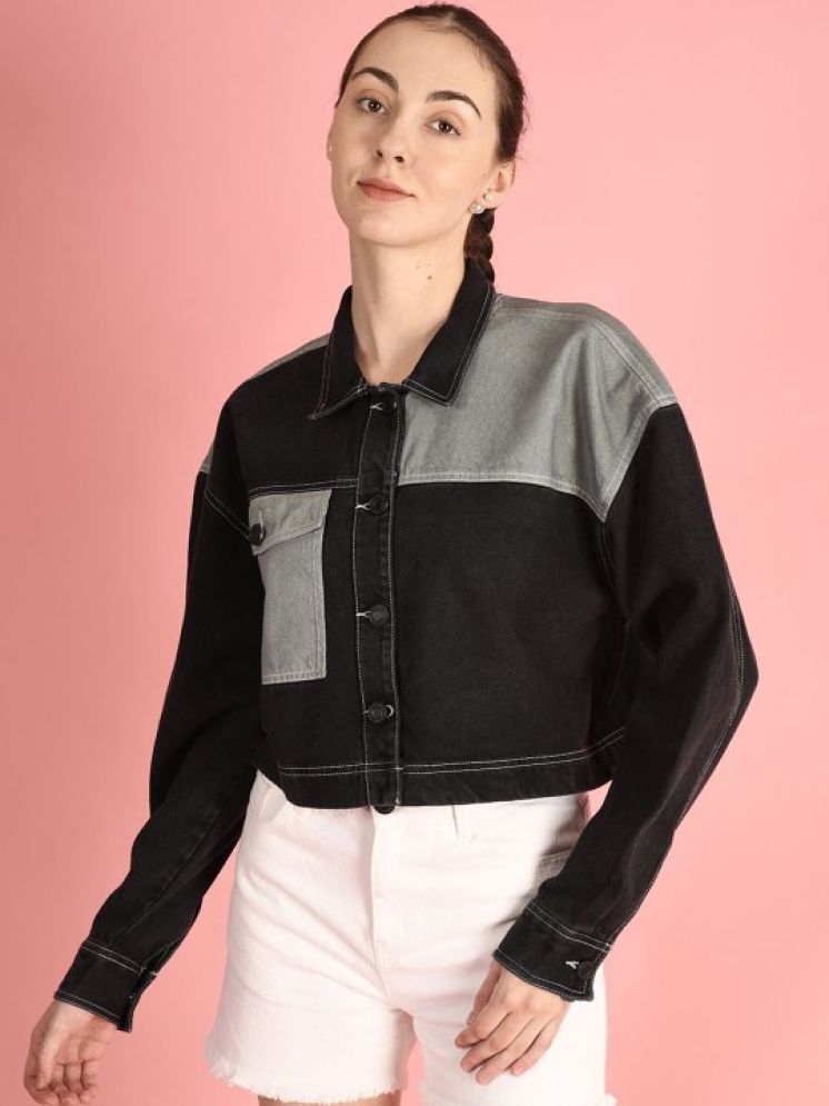     			Bene Kleed - Cotton Black Denim Jacket