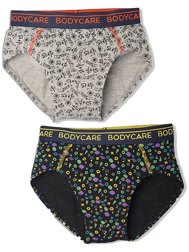     			Bodycare Pack of 2 Boys Cotton Blend Briefs ( Multicolor )