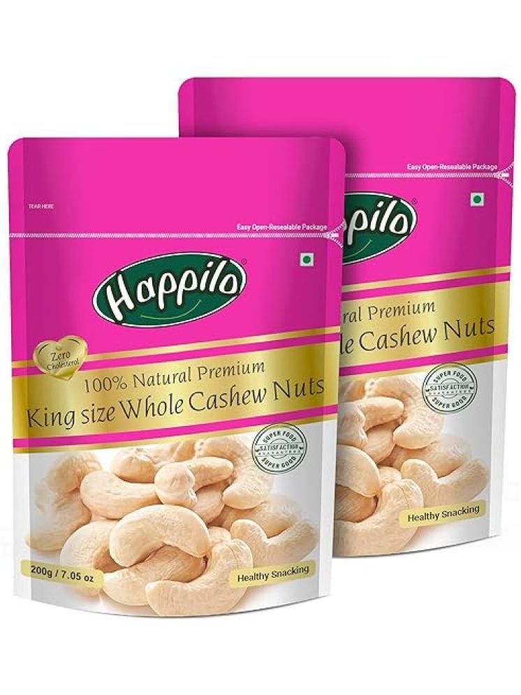     			Happilo Cashew nut (Kaju) 200 Pack of 2