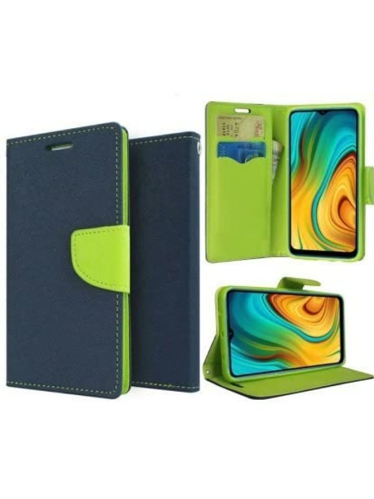     			Masque Green Flip Cover Artificial Leather Compatible For Xiaomi REDMI 7A ( Pack of 1 )