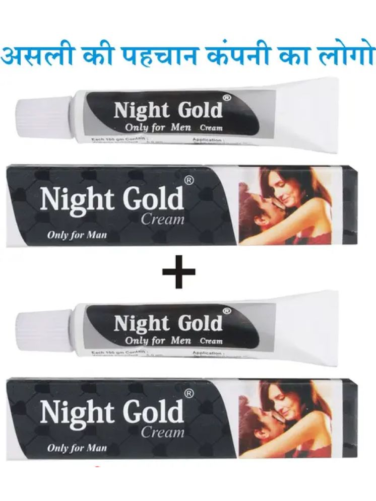     			Night gold cream for men 5gm pack of 2