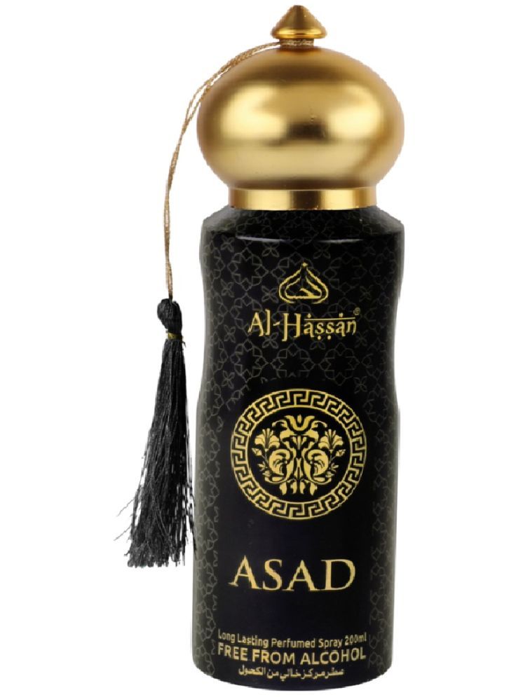     			Al - Hassan Asad Perfume Body Spray for Unisex 200 ml ( Pack of 1 )