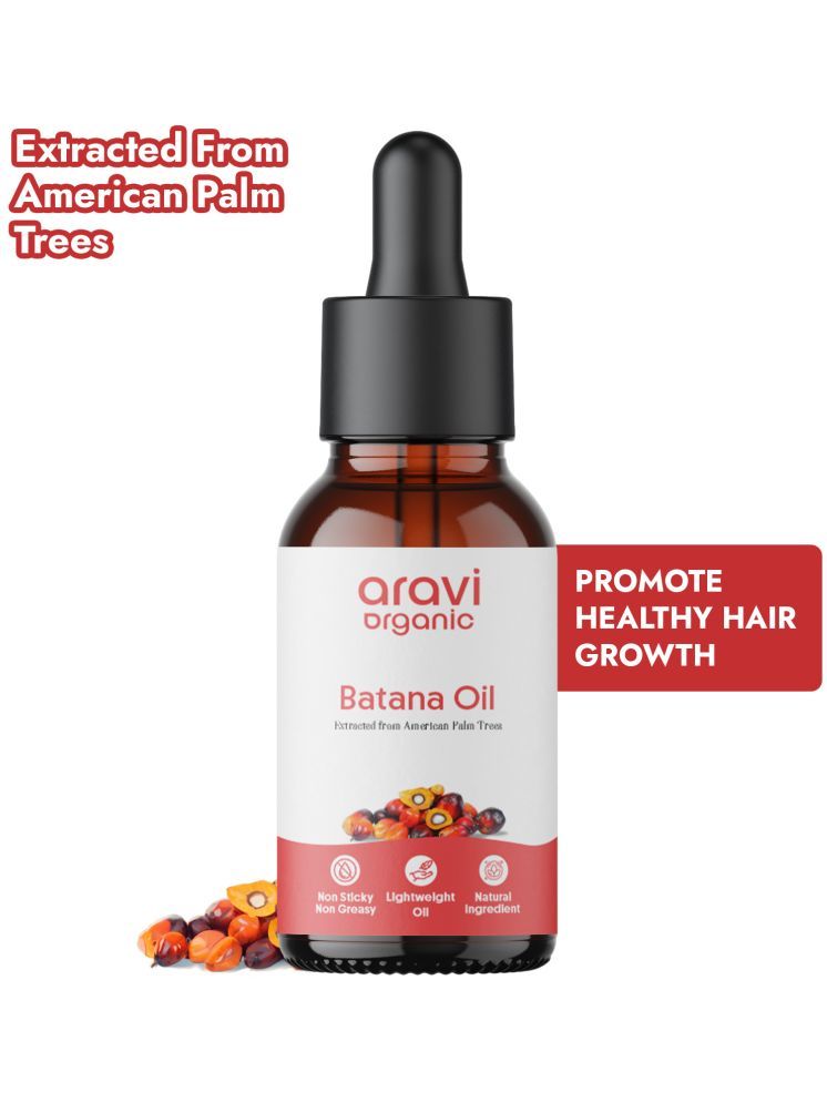     			Aravi Organic Pure Batana Hair Oil For Hair Growth - Derived From American Oil Palm Nut - 15ml