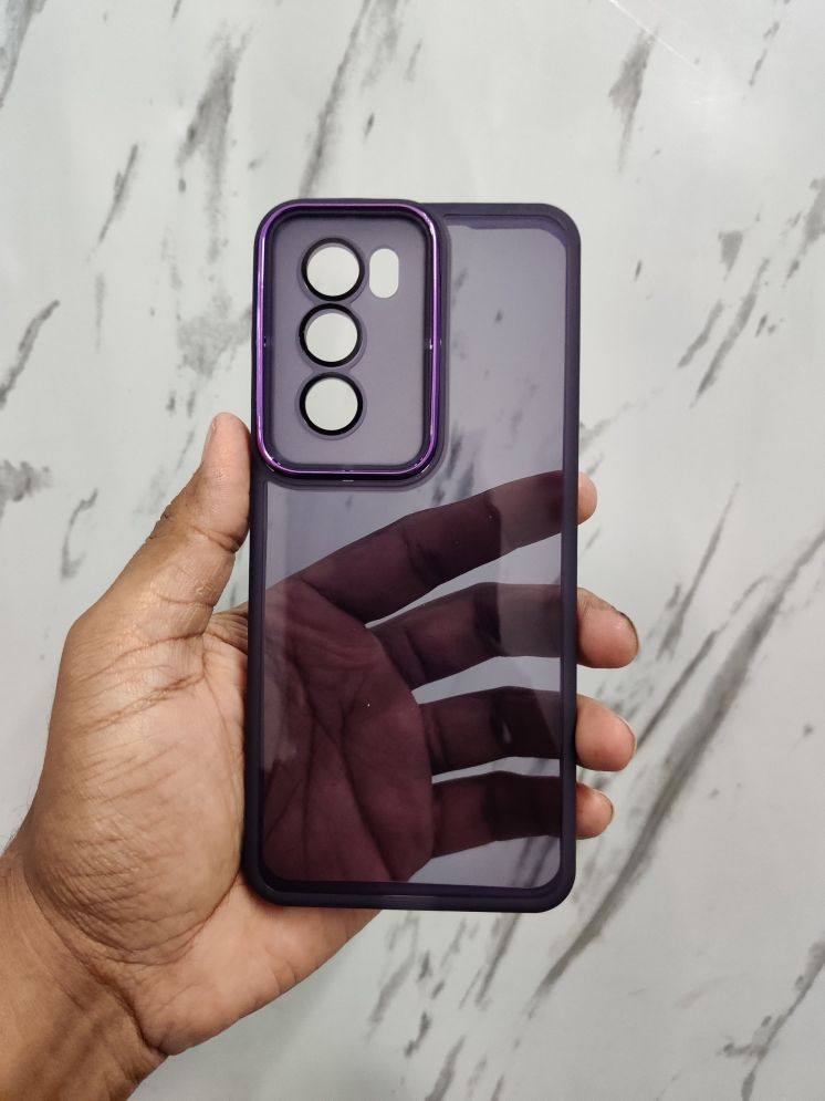     			Case Vault Covers Silicon Soft cases Compatible For Silicon Oppo Reno 12 Pro 5G ( )