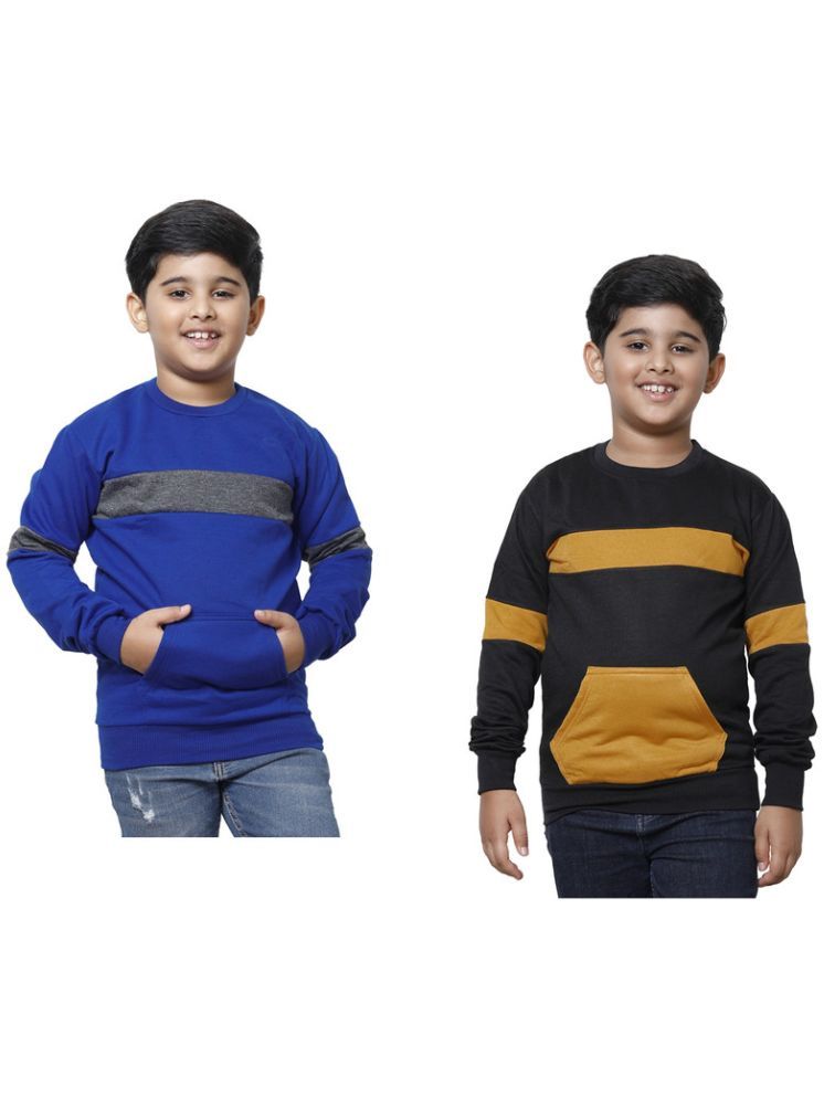     			IndiWeaves Pack of 1 Boys Fleece Sweatshirt ( Multicolor )