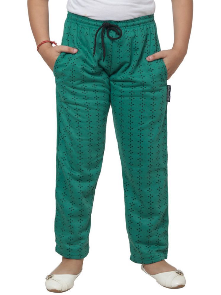     			IndiWeaves Pack of 1 Girls Fleece Trackpants ( Colors )