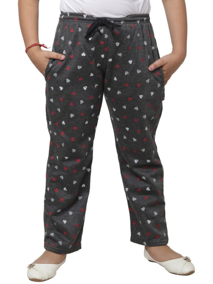     			IndiWeaves Pack of 1 Girls Fleece Trackpants ( Colors )