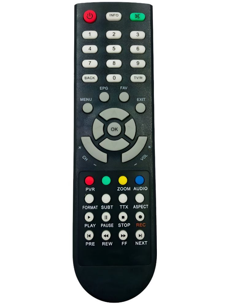     			Upix 352HD DTH Remote Compatible with Den HD Set Top Box