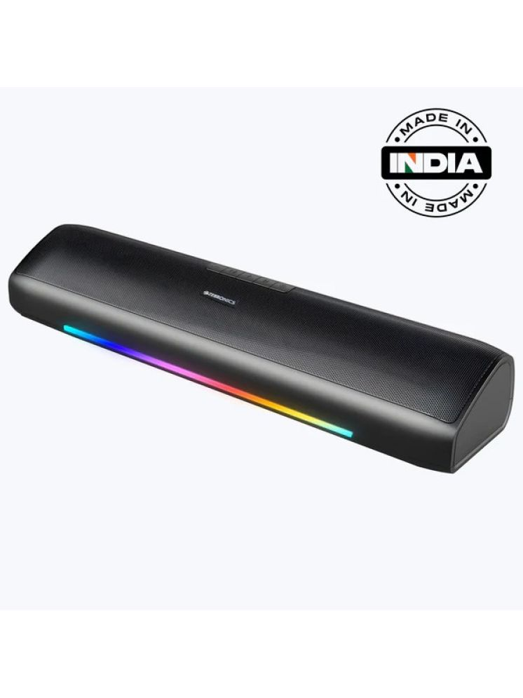     			Zebronics Vita Bar 200 24 W Bluetooth Speaker Bluetooth V 5.3 with Aux,Call function,USB Playback Time 8 hrs Black