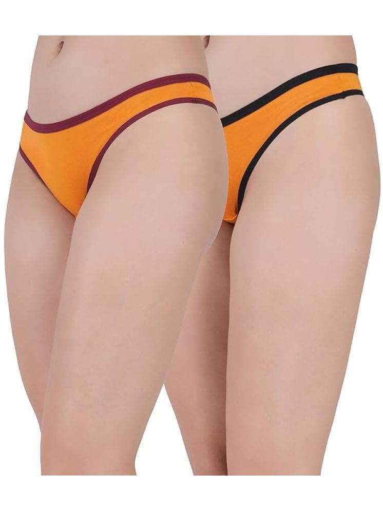     			Louis Craft Pack of 2 Cotton Thongs For Women ( Multicolor5 )