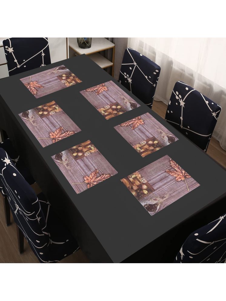     			Revexo PVC Solid Rectangle Table Mats ( 40 cm x 30 cm ) Pack of 1 - Multi