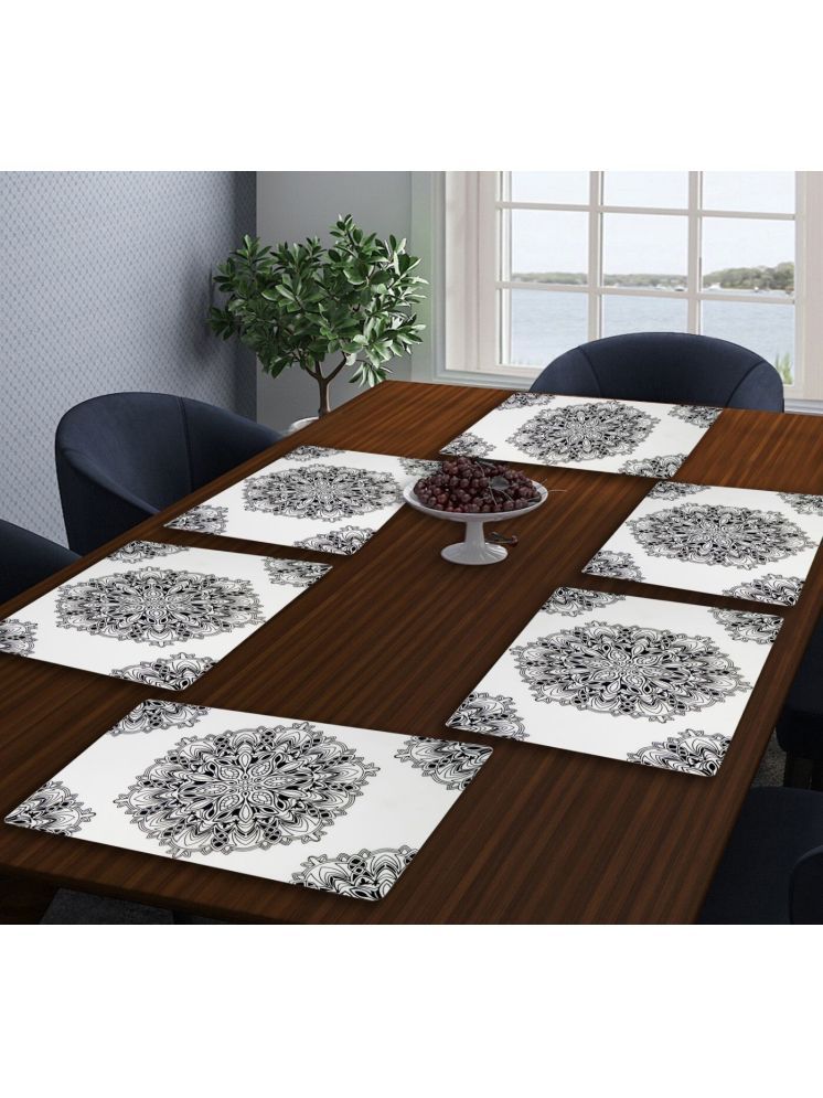     			Revexo PVC Solid Rectangle Table Mats ( 40 cm x 30 cm ) Pack of 1 - Multi